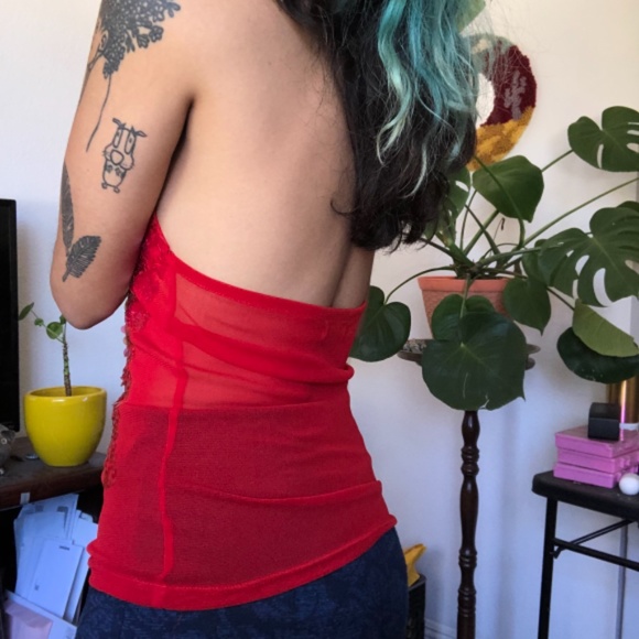 Vintage sequins butterfly top - Picture 2 of 2